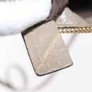 Chloe Hand Bag Leather 2way Beige Gold Auth BA7805-22