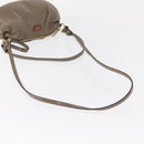 Chloe Hand Bag Leather 2way Beige Gold Auth BA7805-9