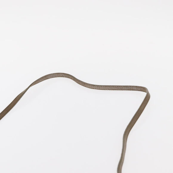 Chloe Lily Hand Bag Canvas 2way Silver Auth BA7806