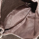 Chloe Lily Handtas Canvas 2-weg Zilver Auth BA7806-11