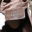 Chloe Lily Handtas Canvas 2-weg Zilver Auth BA7806-12