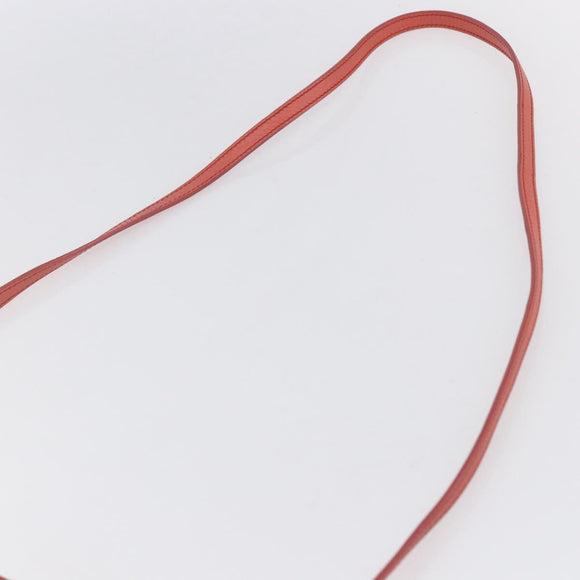 Chloe Lily Hand Bag Leather 2way Pink Gold Auth BA7807