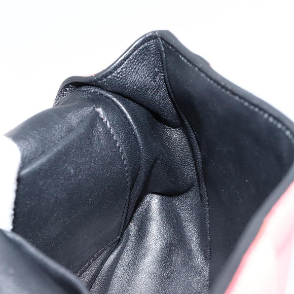 Chloe Chain Elsie Shoulder Bag Leather Pink Gold Auth BA7812