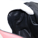 Chloe Chain Elsie Shoulder Bag Leather Pink Gold Auth BA7812-19