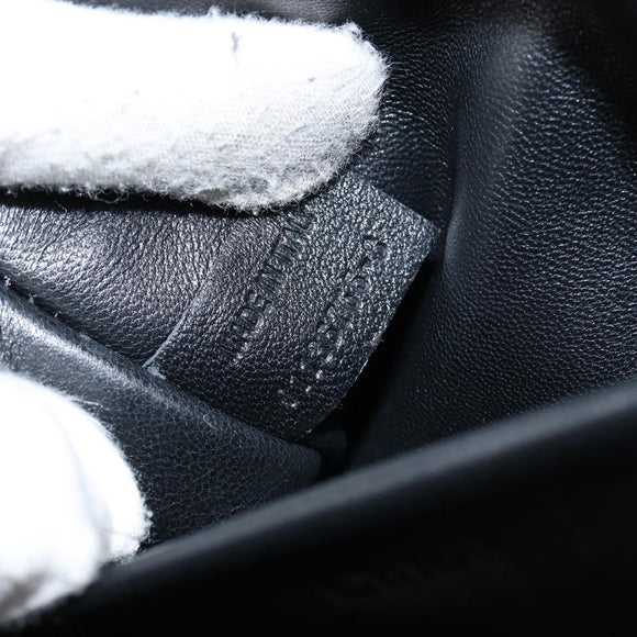 Chloe Chain Elsie Shoulder Bag Leather Pink Gold Auth BA7812