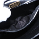 BALLY Shoulder Bag Leather Black Gold Auth BA7813-25