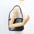 BALLY Shoulder Bag Leather Black Gold Auth BA7813-26