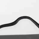 BALLY Shoulder Bag Leather Black Gold Auth BA7813-9