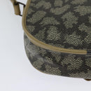 SAINT LAURENT Shoulder Bag PVC embossed Gray Auth BA782-12