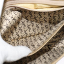 SAINT LAURENT Shoulder Bag PVC embossed Gray Auth BA782-21