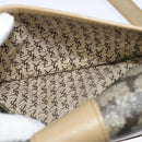 SAINT LAURENT Shoulder Bag PVC embossed Gray Auth BA782-22