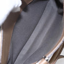 CARTIER Mini C De Cartier Hand Bag Leather 2way Beige Silver Auth BA7820-23