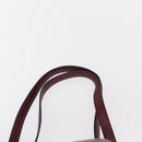 CARTIER Backpack Leather Bordeaux Gold Auth BA7824-10