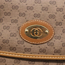 GUCCI Micro GG Supreme Shoulder Bag PVC Beige Gold 007 105 5548 Auth BA7825-17