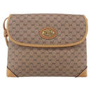 GUCCI Micro GG Supreme Shoulder Bag PVC Beige Gold 007 105 5548 Auth BA7825-13
