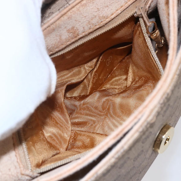 GUCCI Micro GG Supreme Shoulder Bag PVC Beige Gold 007 105 5548 Auth BA7825