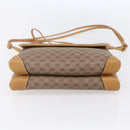 GUCCI Micro GG Supreme Shoulder Bag PVC Beige Gold 007 105 5548 Auth BA7825-5
