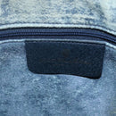 GUCCI GG Supreme Shoulder Bag PVC Navy Gold 41 02 058 Auth BA7826-19