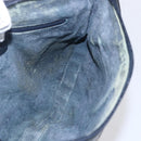 GUCCI GG Supreme Shoulder Bag PVC Navy Gold 41 02 058 Auth BA7826-21