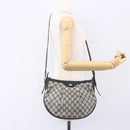 GUCCI GG Supreme Shoulder Bag PVC Navy Gold 41 02 058 Auth BA7826-23