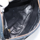 CHANEL Chain Shoulder Bag Lamb Skin Black Gold CC Auth BA7827-11