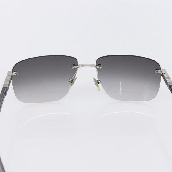 LOUIS VUITTON Sunglasses plastic Black LV Auth BA7832