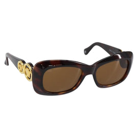 Gianni Versace Sunglasses plastic Brown Auth BA7833