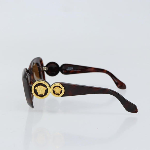 Gianni Versace Sunglasses plastic Brown Auth BA7833