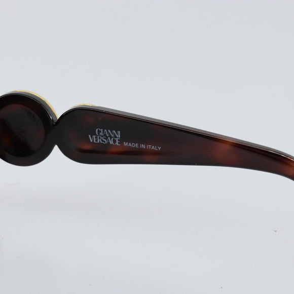 Gianni Versace Sunglasses plastic Brown Auth BA7833