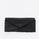 CHANEL Wallet Leather 5 Set Beige Black CC Auth BA7834-8