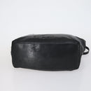 Jimmy Choo Shoulder Bag Leather 2 Set Black Silver Auth BA7835-7