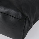 Jimmy Choo Shoulder Bag Leather 2 Set Black Silver Auth BA7835-8