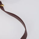 CARTIER Must Line Shoulder Bag Leather 2 Set Bordeaux Auth BA7836-14