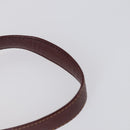 CARTIER Must Line Shoulder Bag Leather 2 Set Bordeaux Auth BA7836-6