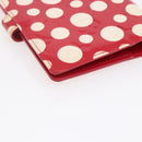 LOUIS VUITTON Vernis Yayoi Kusama Agenda PM Day Planner Cover M91518 Auth BA7847-16