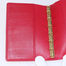 LOUIS VUITTON Vernis Yayoi Kusama Agenda PM Day Planner Cover M91518 Auth BA7847-17