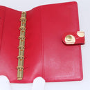 LOUIS VUITTON Vernis Yayoi Kusama Agenda PM Day Planner Cover M91518 Auth BA7847-18