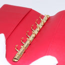 LOUIS VUITTON Vernis Yayoi Kusama Agenda PM Day Planner Cover M91518 Auth BA7847-10