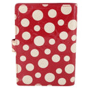 LOUIS VUITTON Vernis Yayoi Kusama Agenda PM Day Planner Cover M91518 Auth BA7847-2