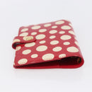 LOUIS VUITTON Vernis Yayoi Kusama Agenda PM Day Planner Cover M91518 Auth BA7847-5