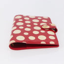 LOUIS VUITTON Vernis Yayoi Kusama Agenda PM Day Planner Cover M91518 Auth BA7847-6