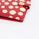 LOUIS VUITTON Vernis Yayoi Kusama Agenda PM Day Planner Cover M91518 Auth BA7847-7