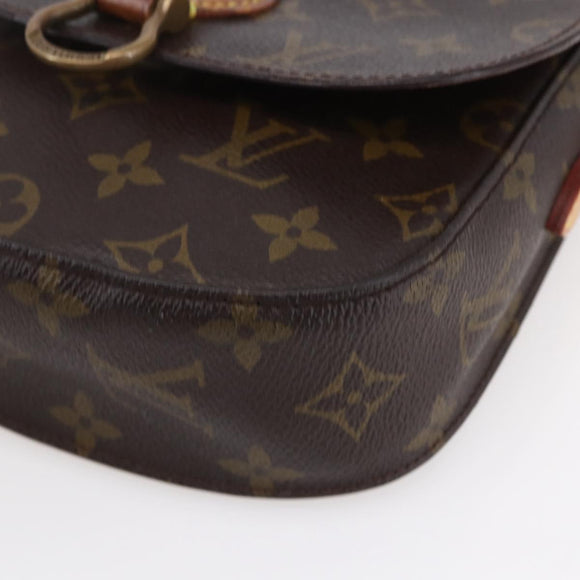 LOUIS VUITTON Monogram Saint Cloud PM Shoulder Bag M51244 LV Auth BA7849