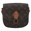LOUIS VUITTON Monogram Saint Cloud PM Shoulder Bag M51244 LV Auth BA7849-13