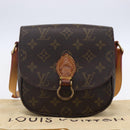 LOUIS VUITTON Monogram Saint Cloud PM Shoulder Bag M51244 LV Auth BA7849-12