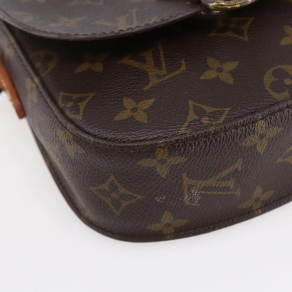 LOUIS VUITTON Monogram Saint Cloud PM Shoulder Bag M51244 LV Auth BA7850