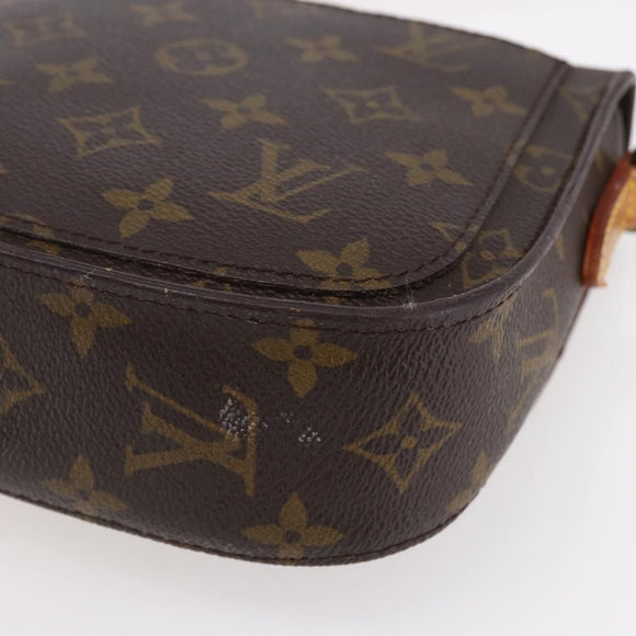 LOUIS VUITTON Monogram Saint Cloud PM Shoulder Bag M51244 LV Auth BA7850