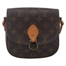 LOUIS VUITTON Monogram Saint Cloud PM Shoulder Bag M51244 LV Auth BA7850-13