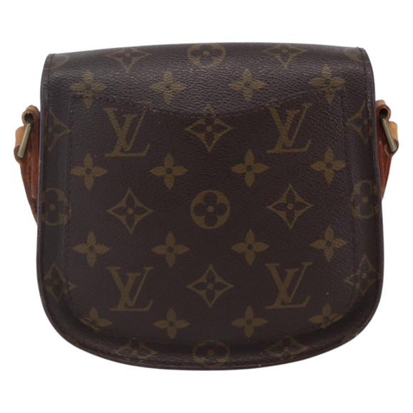 LOUIS VUITTON Monogram Saint Cloud PM Shoulder Bag M51244 LV Auth BA7850