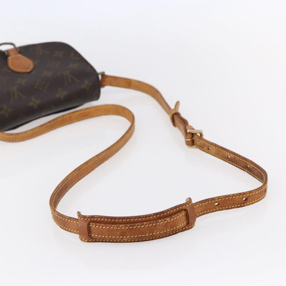 LOUIS VUITTON Monogram Saint Cloud PM Shoulder Bag M51244 LV Auth BA7850